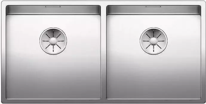 Кухонная мойка Blanco Claron 400/400-U InFino зеркальная полированная сталь 521618