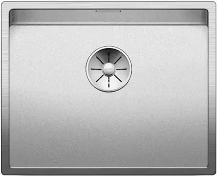 Кухонная мойка Blanco Claron 500-U InFino нержавеющая сталь 523386