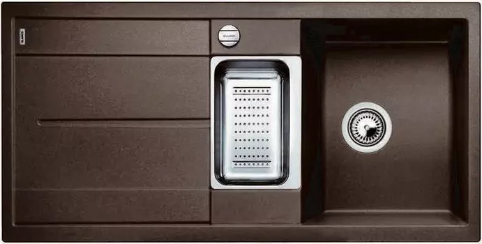 Кухонная мойка Blanco Metra 6 S-F кофе 519120