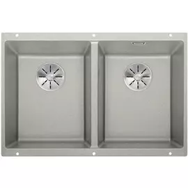Кухонная мойка Blanco Subline 350/350-U InFino жемчужный 523577