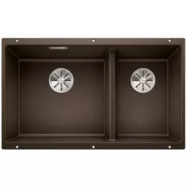 Кухонная мойка Blanco Subline 430/270-U InFino кофе 523160