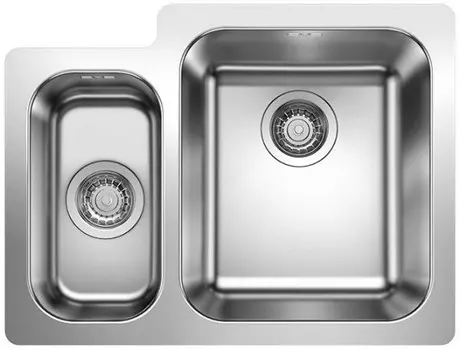 Кухонная мойка Blanco Supra 340/180-IF полированная сталь 523366