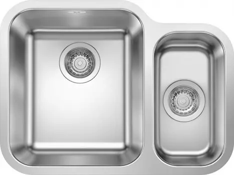 Кухонная мойка Blanco Supra 340/180-U полированная сталь 525217