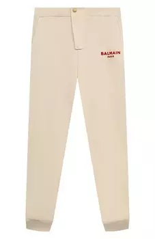 Хлопковые джоггеры Balmain