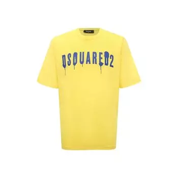Хлопковая футболка Dsquared2