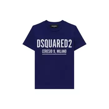 Хлопковая футболка Dsquared2