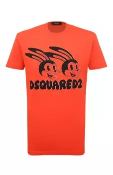 Хлопковая футболка Dsquared2