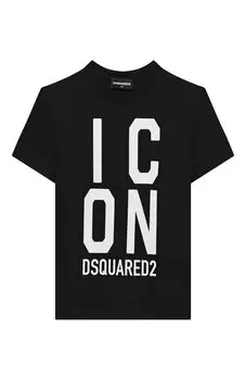 Хлопковая футболка Dsquared2