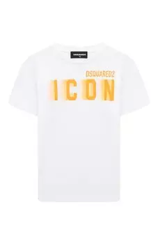 Хлопковая футболка Dsquared2