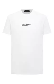 Хлопковая футболка Dsquared2