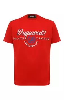 Хлопковая футболка Dsquared2