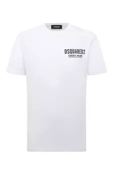 Хлопковая футболка Dsquared2