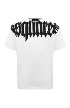 Хлопковая футболка Dsquared2