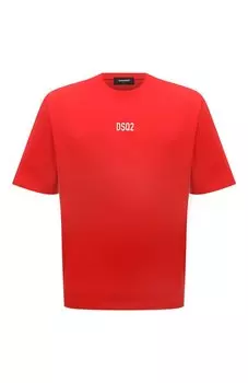 Хлопковая футболка Dsquared2