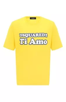 Хлопковая футболка Dsquared2