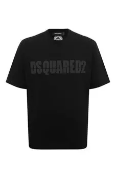 Хлопковая футболка Dsquared2