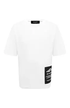 Хлопковая футболка Dsquared2