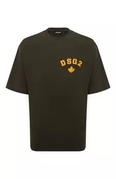 Хлопковая футболка Dsquared2