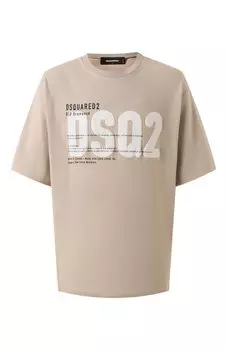 Хлопковая футболка Dsquared2