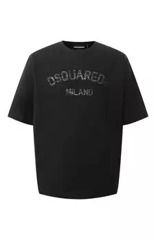 Хлопковая футболка Dsquared2