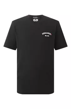 Хлопковая футболка Dsquared2