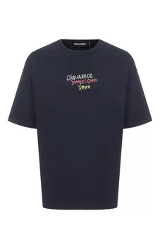 Хлопковая футболка Dsquared2