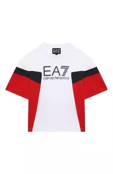 Хлопковая футболка Ea 7