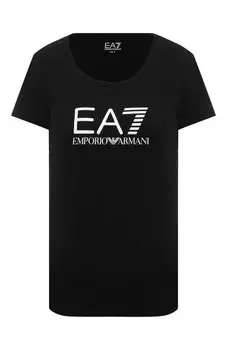 Хлопковая футболка Ea 7