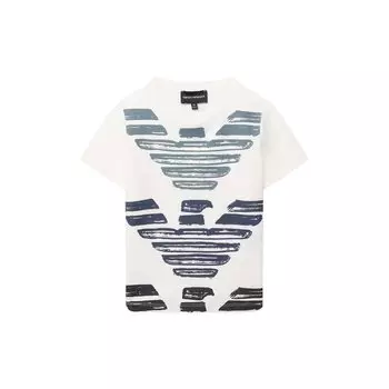 Хлопковая футболка Emporio Armani