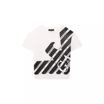 Хлопковая футболка Emporio Armani