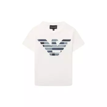 Хлопковая футболка Emporio Armani