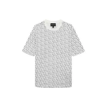 Хлопковая футболка Emporio Armani