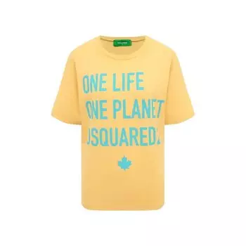 Хлопковая футболка Dsquared2