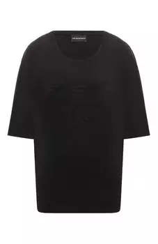 Хлопковая футболка Emporio Armani