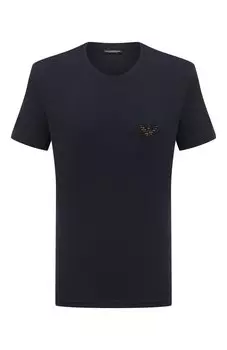 Хлопковая футболка Emporio Armani
