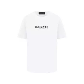 Хлопковая футболка Dsquared2