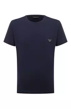Хлопковая футболка Emporio Armani