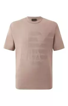 Хлопковая футболка Emporio Armani