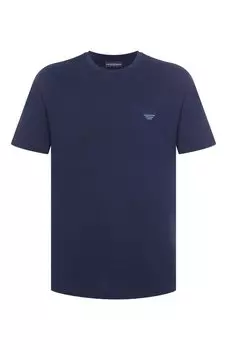 Хлопковая футболка Emporio Armani