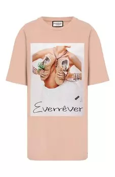 Хлопковая футболка Everrever
