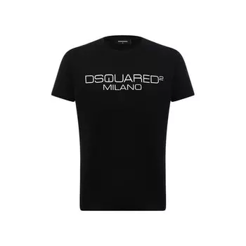 Хлопковая футболка Dsquared2