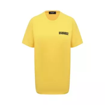 Хлопковая футболка Dsquared2