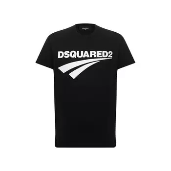 Хлопковая футболка Dsquared2
