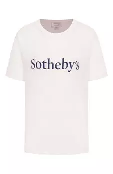 Хлопковая футболка FRAME x Sotheby's Frame Denim