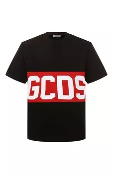 Хлопковая футболка GCDS