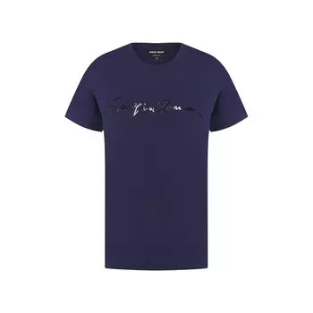 Хлопковая футболка Giorgio Armani