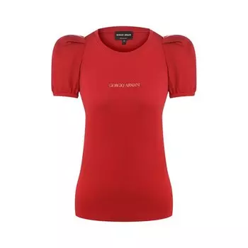 Хлопковая футболка Giorgio Armani