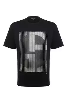 Хлопковая футболка Giorgio Armani