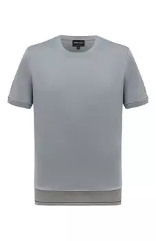 Хлопковая футболка Giorgio Armani