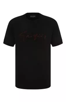 Хлопковая футболка Giorgio Armani